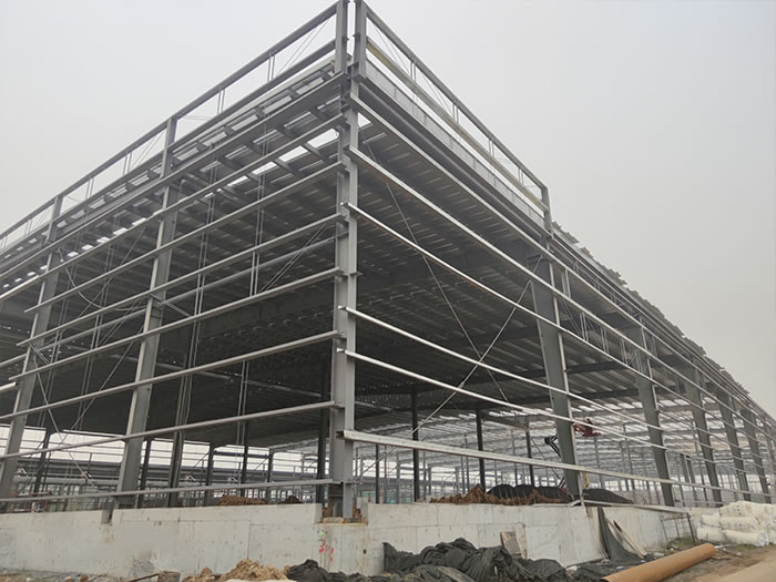 扬州钢结构厂房网架工程